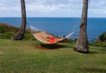 hammock in the beach